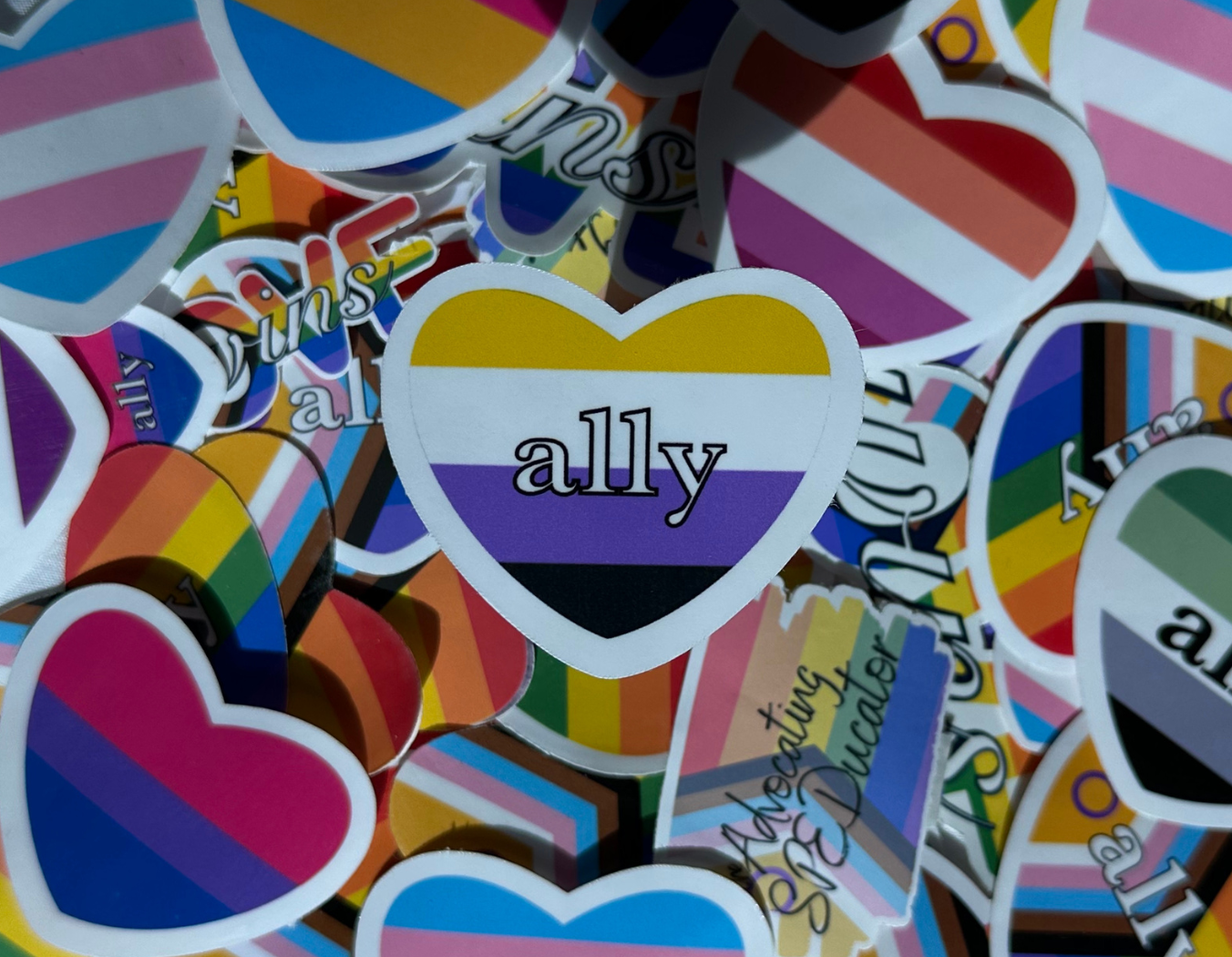 Nonbinary Ally Sticker