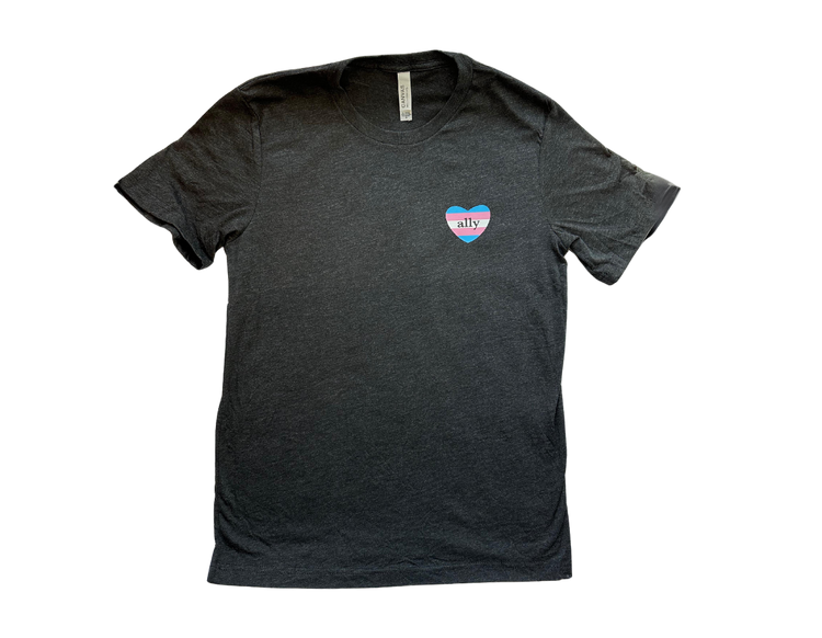 Trans Ally Heart T-shirt