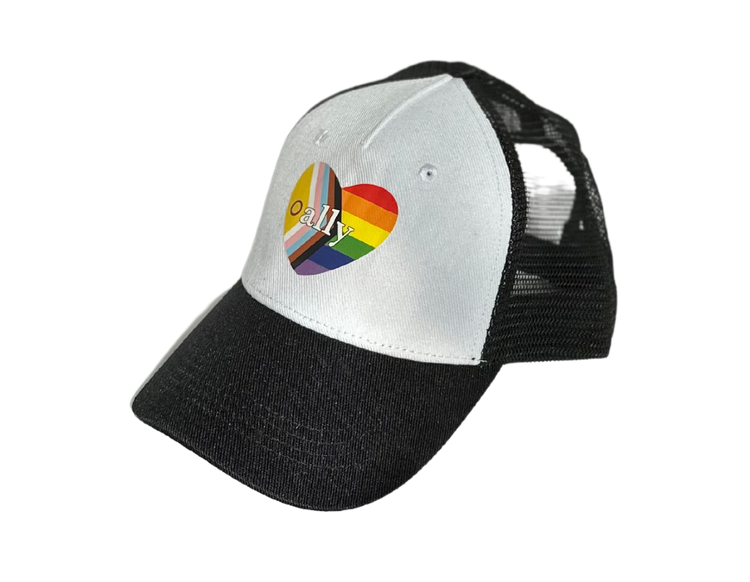 Ally Heart Trucker Hat