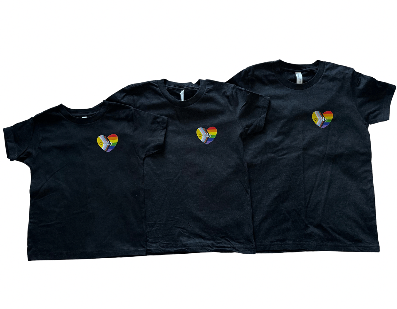 Ally Heart Kids T-shirt