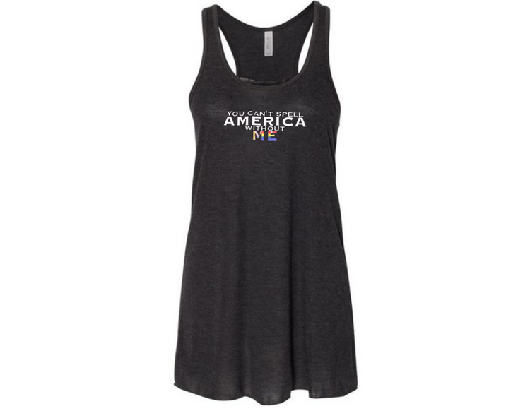 America & Me Racerback Tanktop